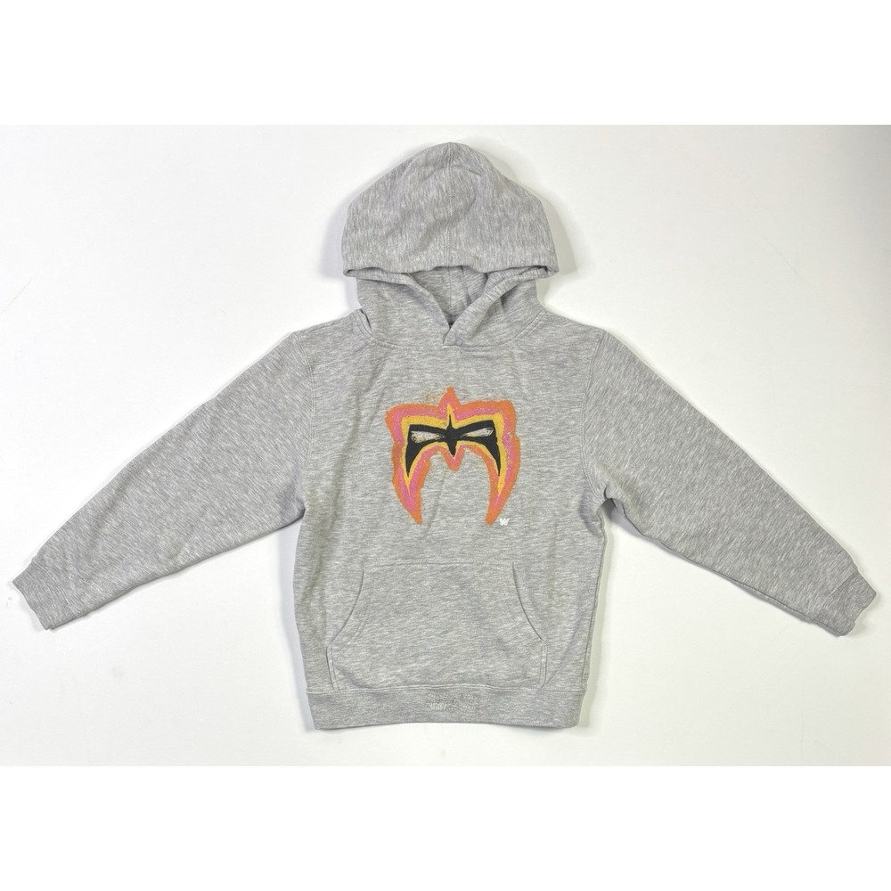 Ultimate Warrior Hoodie Kids Youth Medium Face Paint WWE Independent Trading Co